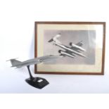 INCREDIBLY RARE BRISTOL TYPE 188 SUPERSONIC AIRCRAFT MODEL