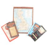 COLLECTION OF VINTAGE ROAD MAPS - 1930'S / 50'S ET