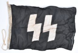 WWII SECOND WORLD WAR WAFFEN SS TANK FLAG