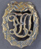 WWII SECOND WORLD WAR DRL GERMAN SPORTS BADGE