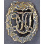 WWII SECOND WORLD WAR DRL GERMAN SPORTS BADGE