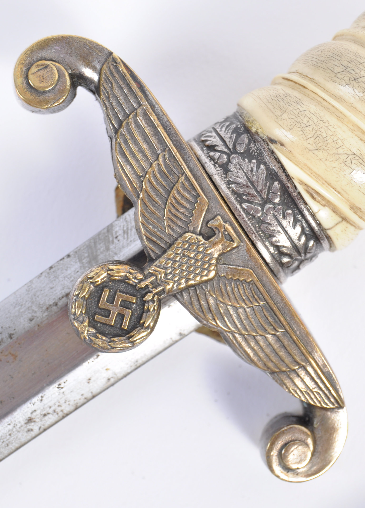 WWII SECOND WORLD WAR GERMAN NAZI ARMY DAGGER WITH PORTEPEE - Image 3 of 8