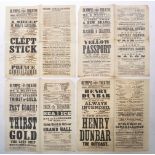 VICTORIAN EPHEMERA COLLECTION - 19TH CENTURY THEATRE POSTERS