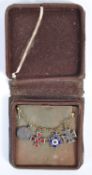 ORIGINAL WW1 FIRST WORLD WAR IMPERIAL GERMAN MEDAL CHAIN