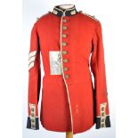 VICTORIAN FUSILIERS BATTLEDRESS TUNIC - WITH PROVENANCE