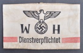 WWII SECOND WORLD WAR THIRD REICH NAZI ARMBAND