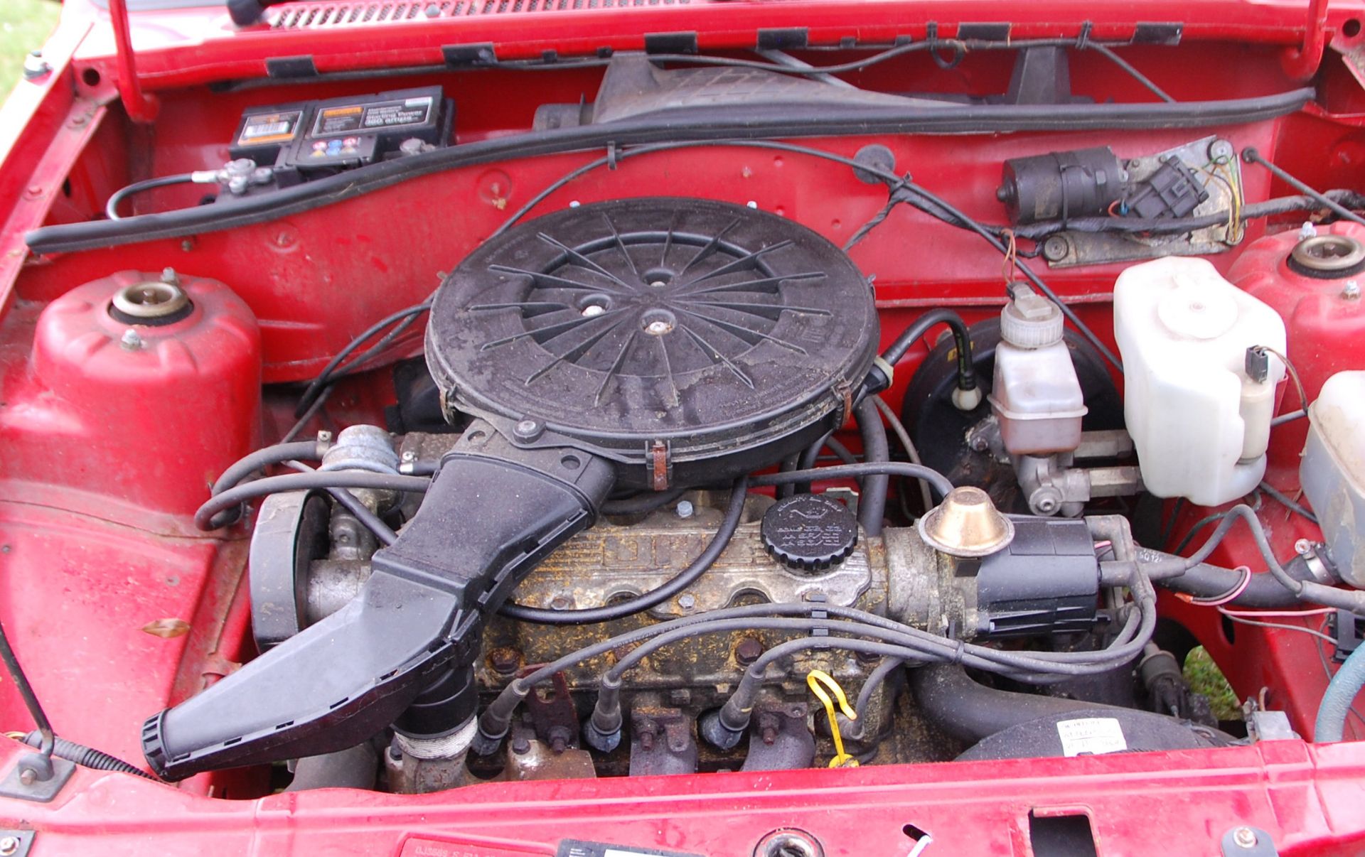 STUNNING UNRESTORED 1990 VAUXHALL NOVA MERIT 1200CC IN RED - Bild 50 aus 78