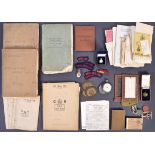 WWII MEDAL & LARGE COLLECTION OF PERSONAL EFFECTS