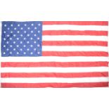 LARGE VINTAGE 50 STAR AMERICAN FLAG - VIETNAM WAR