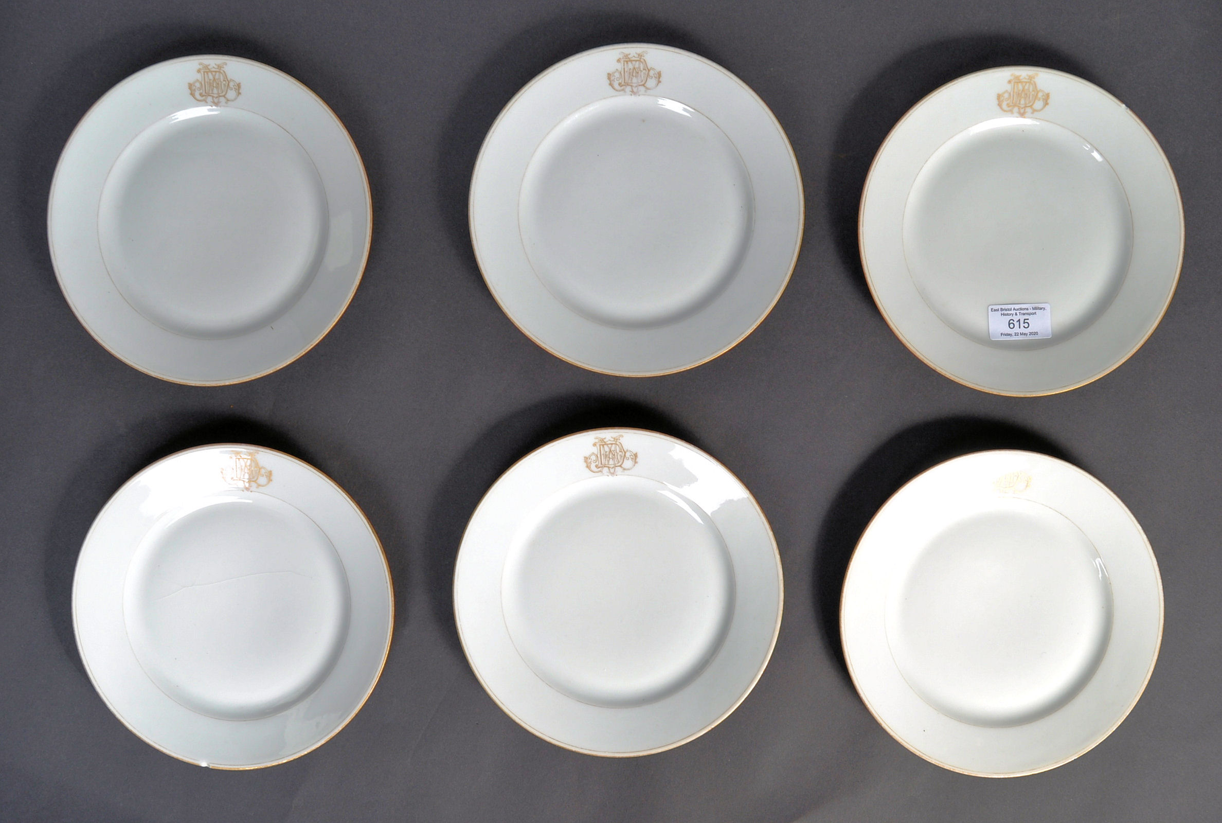 RARE SET OF SIX ORIGINAL WWII THIRD REICH LABOUR PLATES