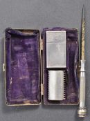 WWII MI9 ESCAPE & EVADE - ORIGINAL RAZOR BLADE DAG