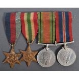 WWII MEDAL GROUP - 5186748 PRIVATE A. BENNET OF BRISTOL