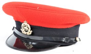 20TH CENTURY ROYAL MILITARY POLICE UNIFORM CAP & B