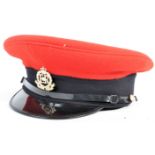 20TH CENTURY ROYAL MILITARY POLICE UNIFORM CAP & B
