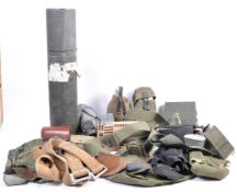 COLLECTION OF ASSORTED WWII & LATER MILITARY ITEMS