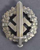 WWII SECOND WORLD WAR GERMAN SA SPORTS BADGE