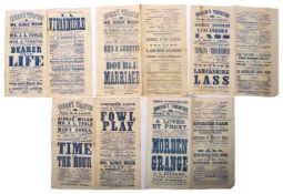 VICTORIAN EPHEMERA COLLECTION - 19TH CENTURY THEATRE POSTERS