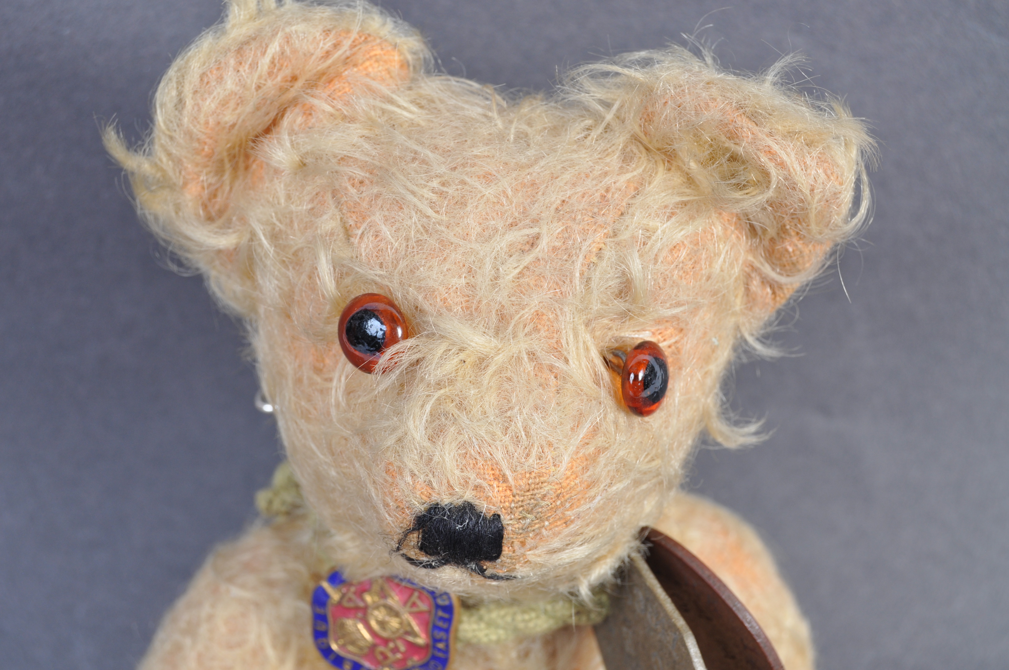 WWI FIRST WORLD WAR RGA SOLDIER'S TEDDY BEAR - Image 2 of 7