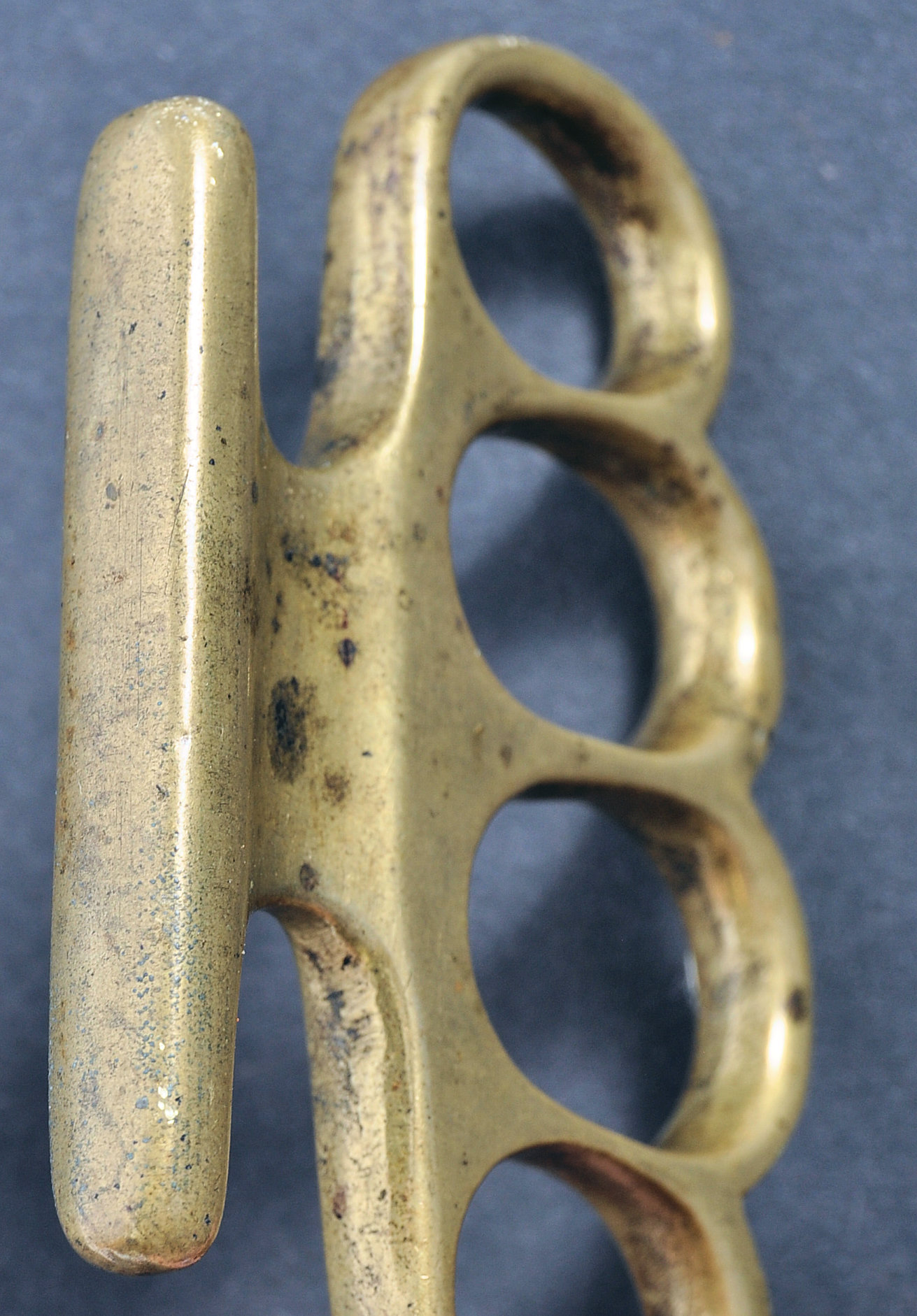 RARE WWI TRENCH WARFARE COMBAT KNUCKLE DUSTER - Image 3 of 3