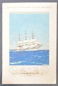 RARE PRE-WWII SS BREMEN 1935 SHIPPING LINE MENU