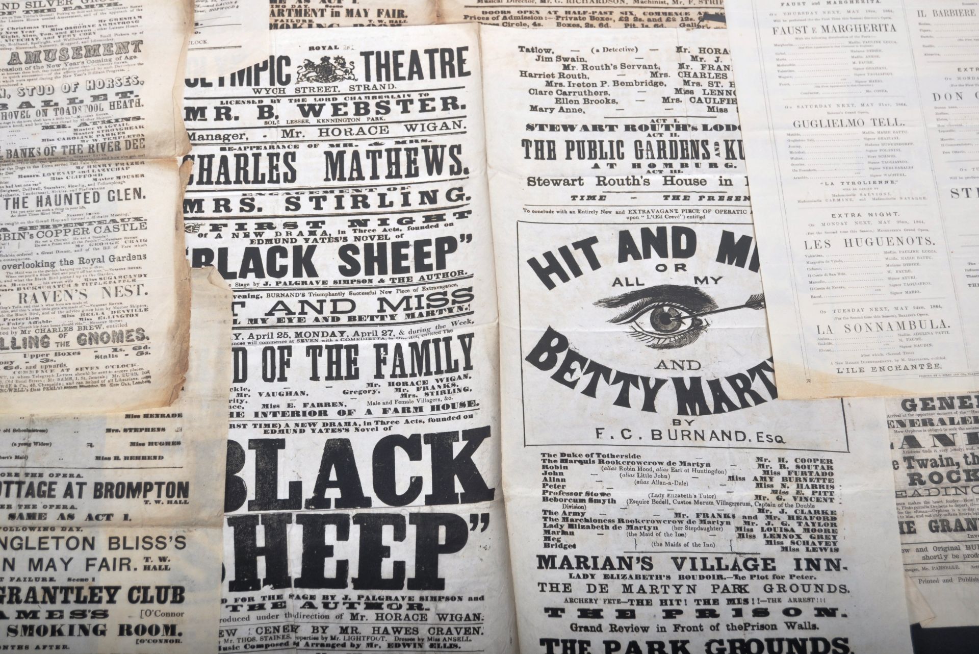 VICTORIAN EPHEMERA COLLECTION - 19TH CENTURY THEATRE POSTERS - Image 6 of 7