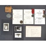 ORIGINAL WWII GERMAN THIRD REICH NAZI MEDAL GROUP & PROVENANCE