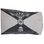 WWII SECOND WORLD WAR RELATED WAFFEN SS PARTY FLAG