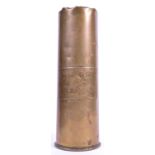 ORIGINAL 1915 WWI FIRST WORLD WAR ARTILLERY SHELL