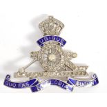 CHARMING WWII ROYAL ARTILLERY SWEETHEART'S BROOCH