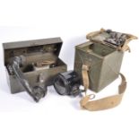 ORIGINAL WWII SECOND WORLD WAR FIELD TELEPHONE AND