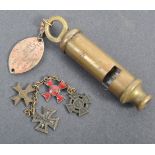 WWI FIRST WORLD WAR ' BRING BACK ' ITEMS - WHISTLE