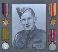 WWII MEDAL GROUP - DON BILLETT OF THE ROYAL ARTILLERY - BRISTOL