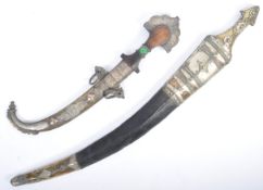 PAIR OF ANTIQUE NORTH AFRICAN CEREMONIAL DRESS SWORDS