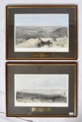 COLLECTION OF EW HERRINGTON - TWO 19TH CENTURY FRAMED PRINTS