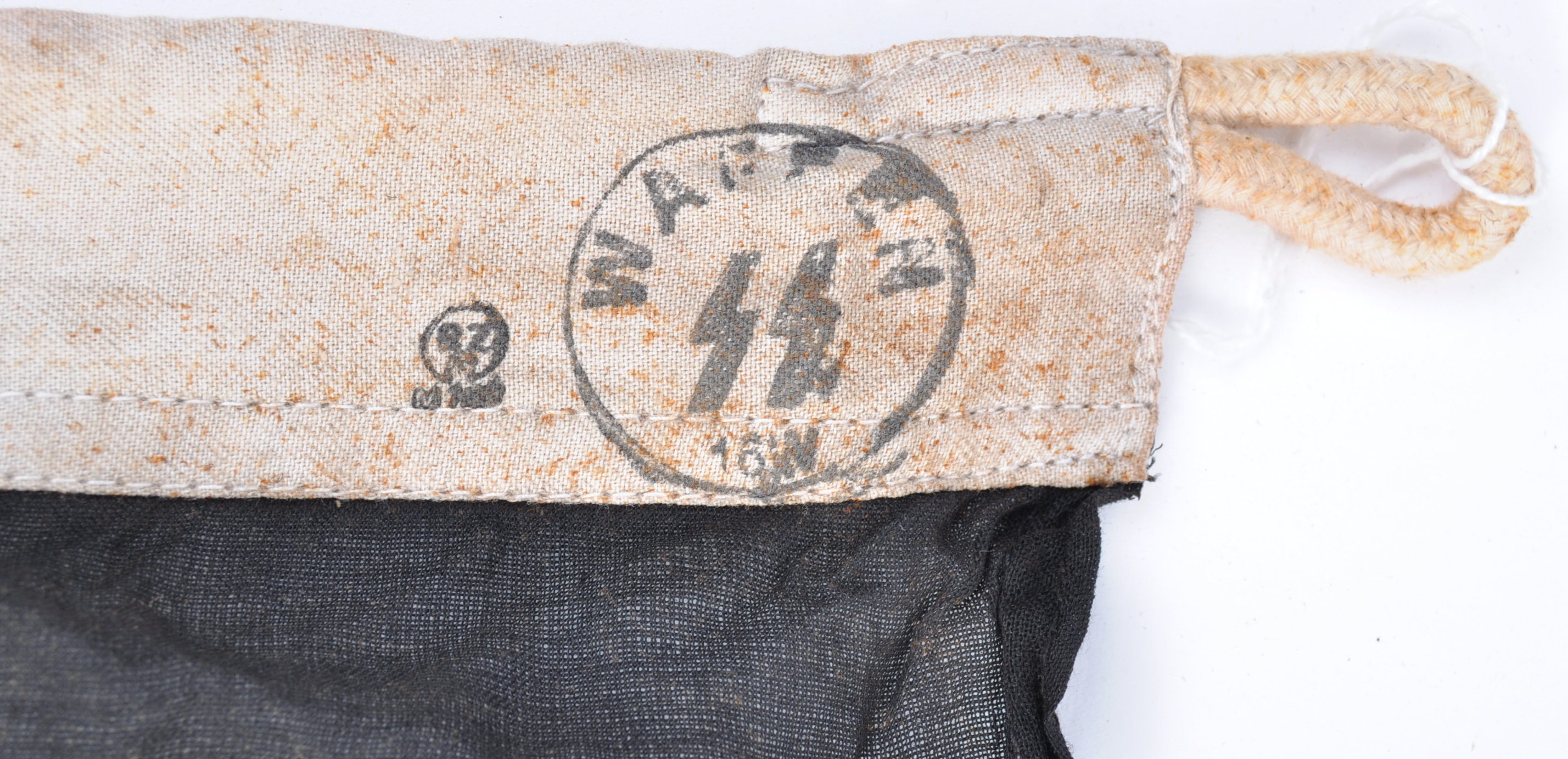 WWII SECOND WORLD WAR WAFFEN SS TANK FLAG - Image 4 of 4