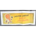 WWII ' DOCTOR CARROT GUARDS YOUR HEALTH SHOP WINDO
