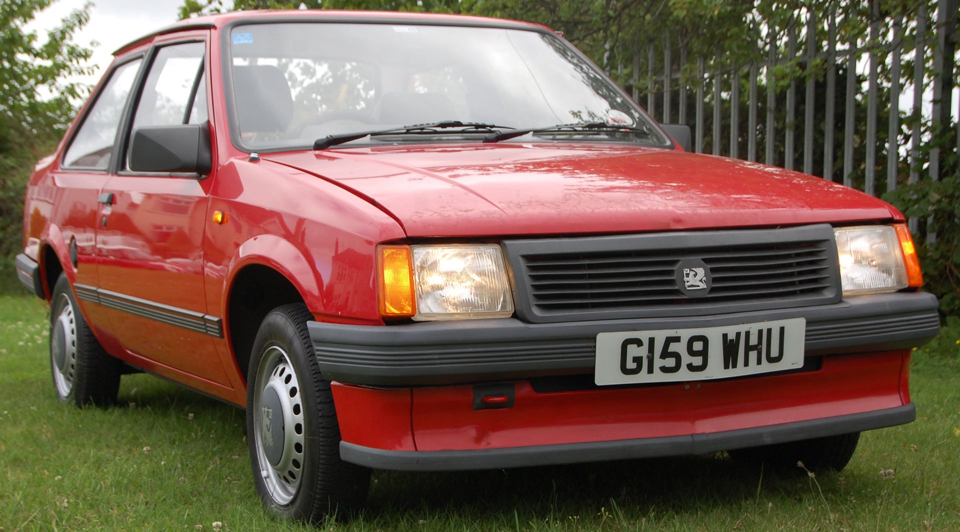 STUNNING UNRESTORED 1990 VAUXHALL NOVA MERIT 1200CC IN RED