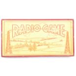 SCARCE PRE-WWII ' RADIO GAME ' BOARD GAME - SHOWIN