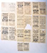 VICTORIAN EPHEMERA COLLECTION - 19TH CENTURY THEATRE POSTERS