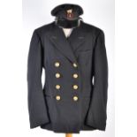 WWII SECOND WORLD WAR PERIOD ROYAL NAVY DRESS JACKET & CAP