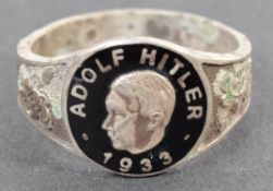 WWII THIRD REICH NAZI GERMAN ADOLF HITLER 1933 RIN