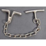 WWII SECOND WORLD WAR GERMAN GESTAPO TYPE HANDCUFF