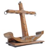 HMS VICTORY WOODEN ANCHOR PIPE RACK SALVAGED WOOD