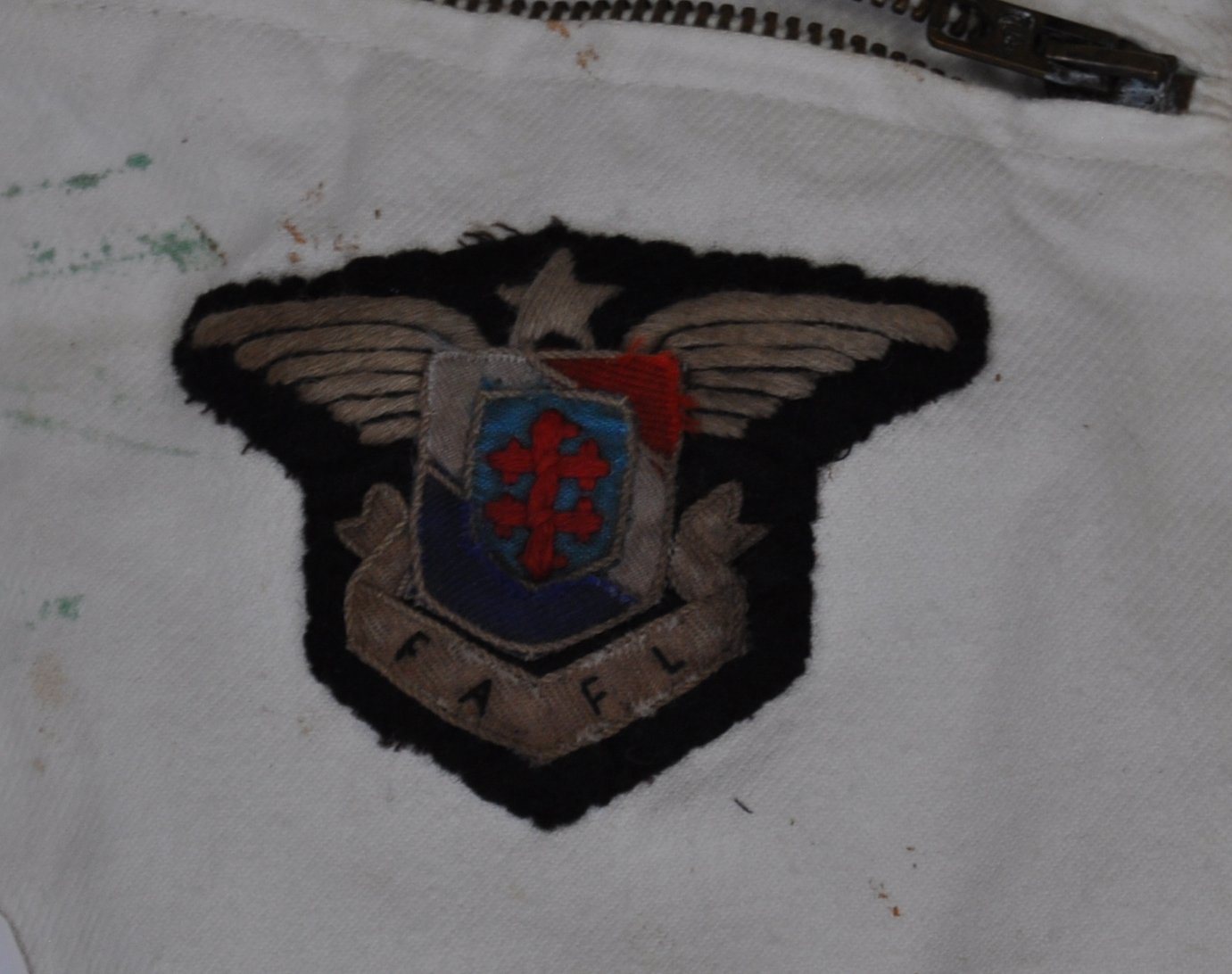 WWII SECOND WORLD WAR RELATED OVERALLS WITH PATCH - Image 4 of 5