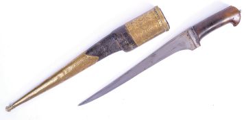 19TH CENTURY AFGHAN KARUD / CHURRA KNIFE / DAGGER