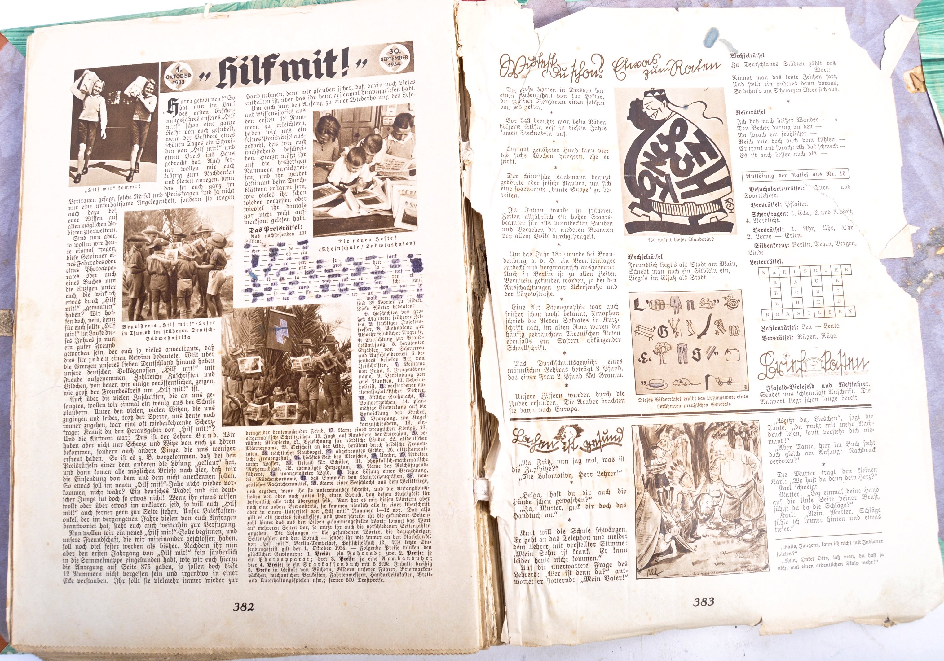 ASSORTED WWII GERMAN THIRD REICH NAZI MAGAZINES - Image 4 of 5