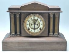 A 20th century Edwardian mantle clock