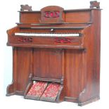 A late Victorian 19th century chapel harmonium org