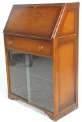 A vintage retro 20th Century fall front bureau boo