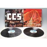 Two vinyl long play LP record albums by C.C.S (Col